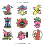 Various : Outcast Planet Compilation Vol.1 (2x12", Comp)