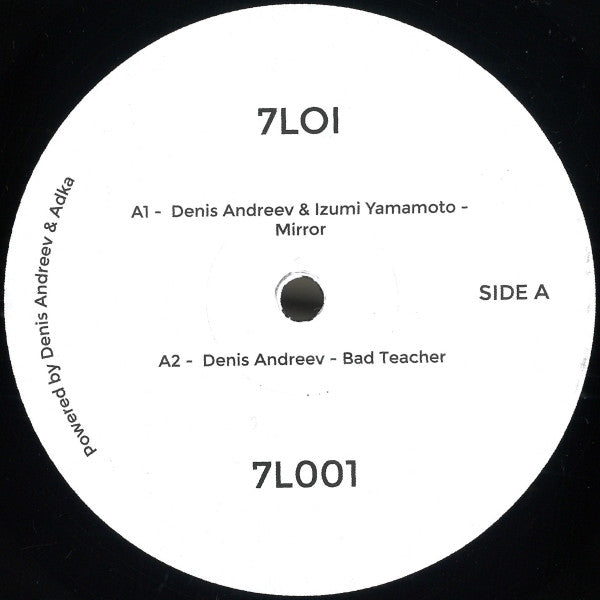 Denis Andreev : Bad Teacher EP (12", Single)