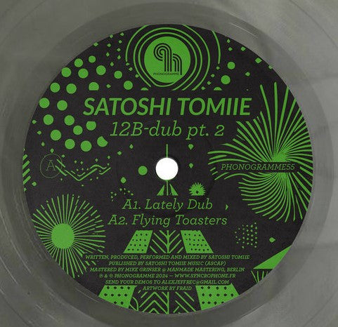 Satoshi Tomiie : 12B- Dub Pt.2 (12", Gre)