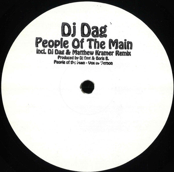 DJ Dag : People Of The Main (12")