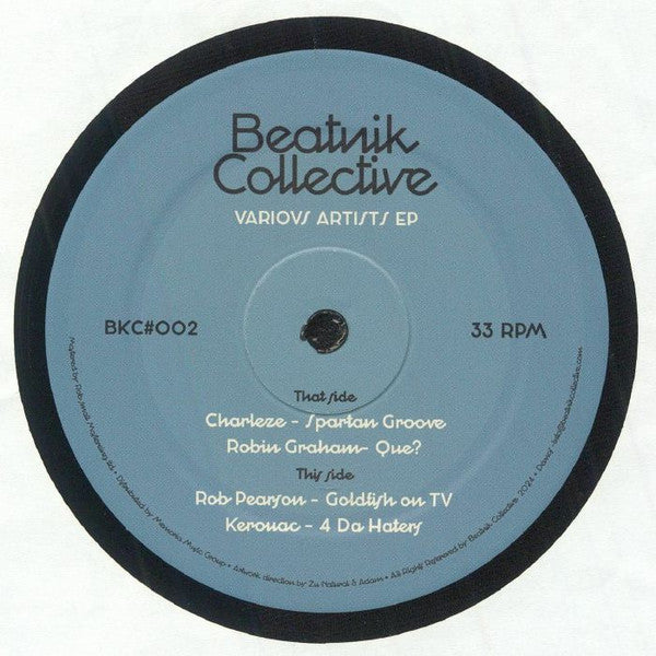 Charleze, Robin Graham, Rob Pearson, Kerouac : Various Artists EP  (12", EP)
