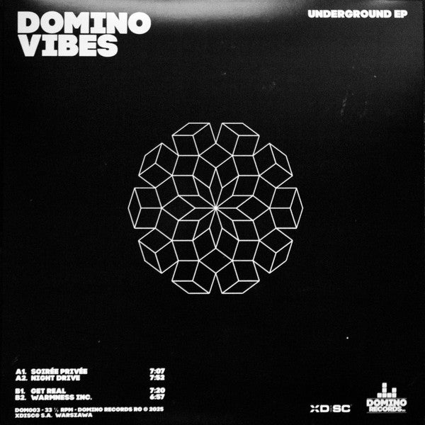 Domino Vibes : Underground EP (12", EP, 180)