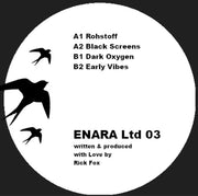 Rick Fox (5) : Enara Ltd 03 (12", Bioplastic, Ltd, Vin)