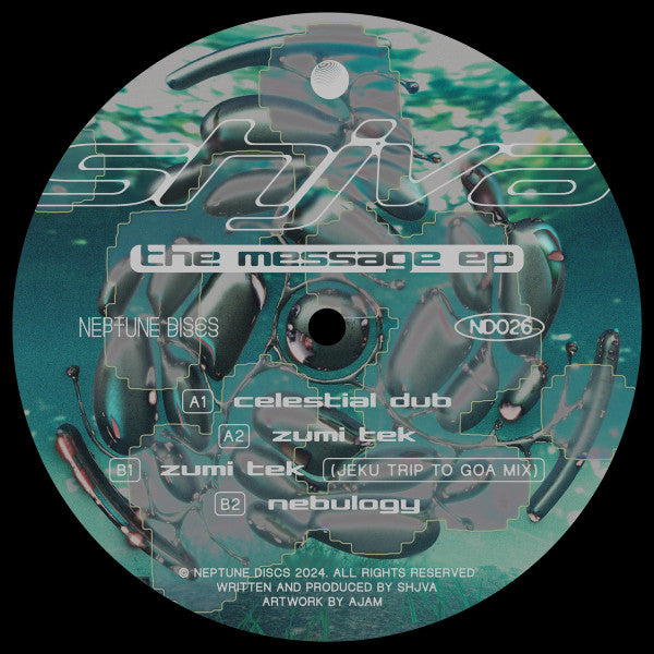 Shjva : The Message EP (12", EP)