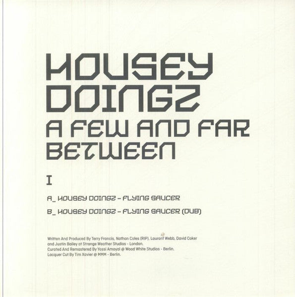 Housey Doingz : A Few And Far Between I (10", Comp)
