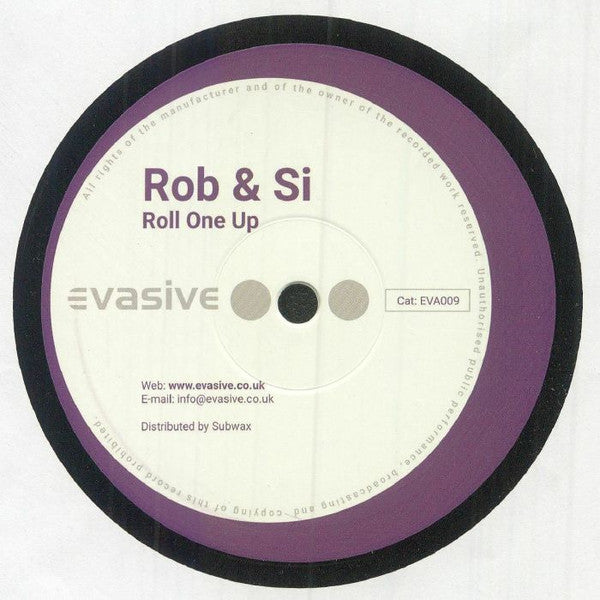 Rob & Si : Roll One Up (12", RE)