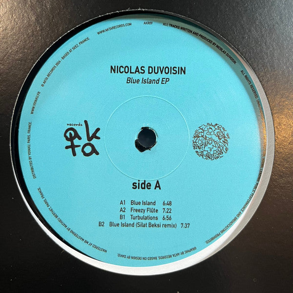 Nicolas Duvoisin : Blue Island EP (12")