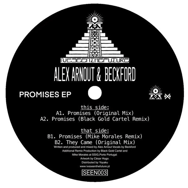 Alex Arnout, Beckford : Promises EP (12", EP)