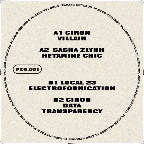 Various : Plazeg friends I (12", EP)