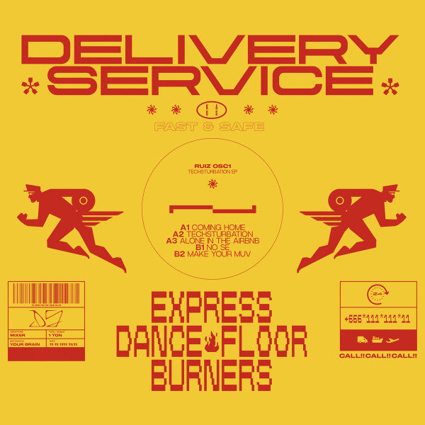 RUIZ OSC1 : Techsturbation EP (12", EP)
