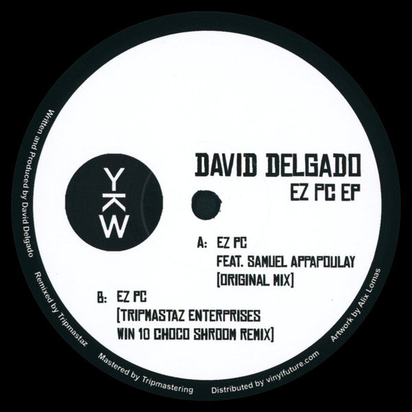 David Delgado : EZ PC EP (12")