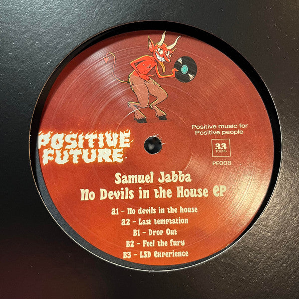 Samuel Jabba : No Devils In The House EP (12", EP)