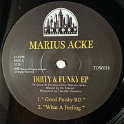 Marius Acke : Dirty & Funky EP (12", EP)