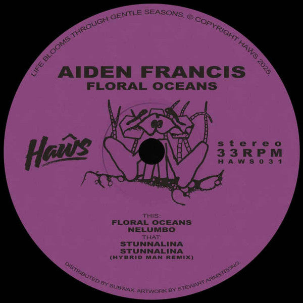 Aiden Francis : Floral Oceans (12", EP)