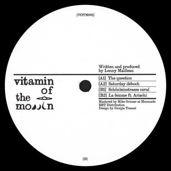 Lenny Mailleau : The Question (12", EP)