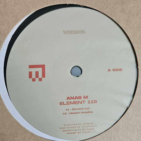 Anas M : Element 115 (12", EP)
