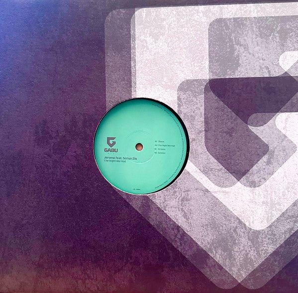 Jerome* feat. Sonya Zlo : The Night We Had (12", EP)