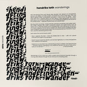 Hendriks Toth : Wanderings (one) (LP, 180)