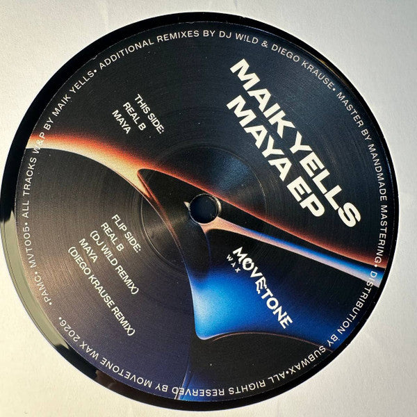 Maik Yells, DJ Wild, Diego Krause : Maya EP (12", EP)
