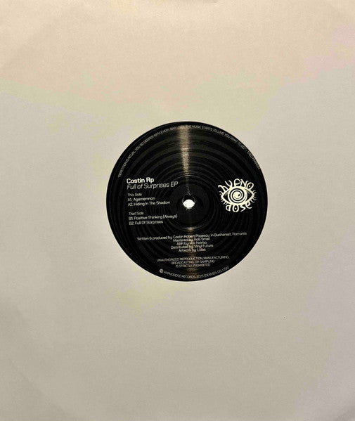 Costin Rp : Full of Surprises EP (12")