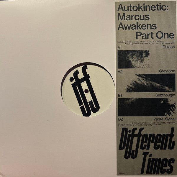 Auto Kinetic : Marcus Awakens Part One (12")