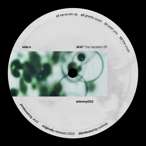 JK47 : The Vacation EP (12", EP, RE, RM)