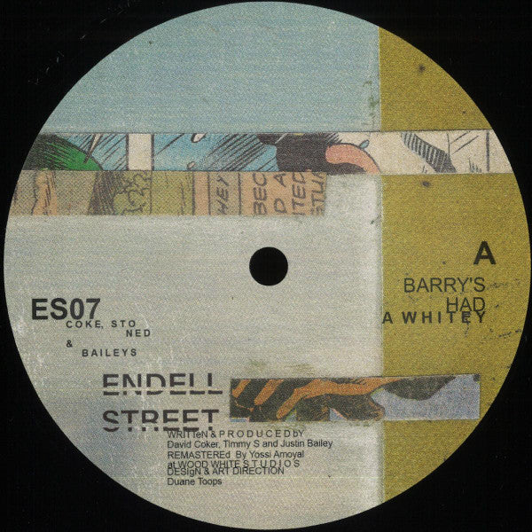 Coke, Stoned & Baileys : Barry's Had A Whitey (12", RE, RM)