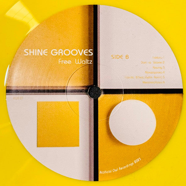 Shine Grooves : Free Waltz (LP, Album, Ltd, yel)