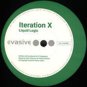 Iteration X : Timecheck / Liquid Logic (12", RP)