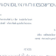 Various : Wonderland With Description (12", Whi)