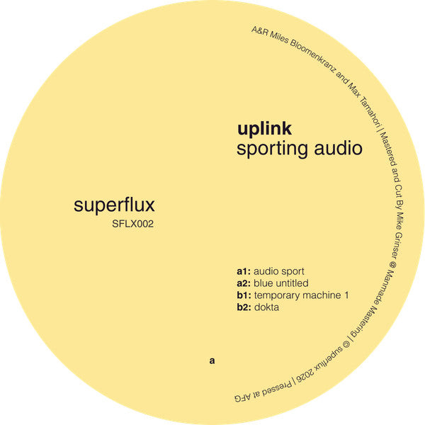 Uplink (3) : Sporting Audio (12")
