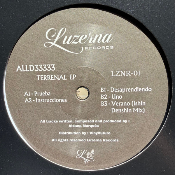Alld33333 : Terrenal  (12")