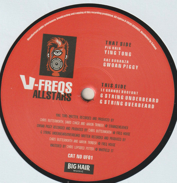 Various : U-Freqs Allstars Vol. I (12")