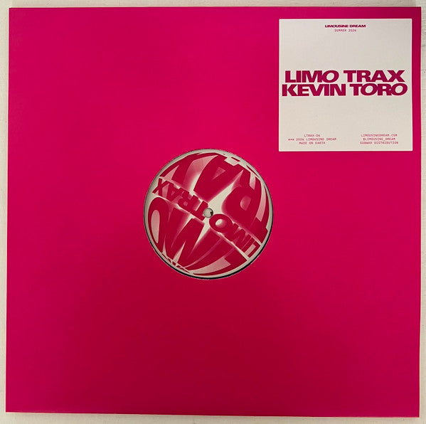 Kevin Toro : Limo Trax Kevin Toro (12", EP)