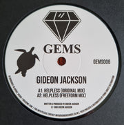 Gideon Jackson : Helpless / Sales In the Wind (12")