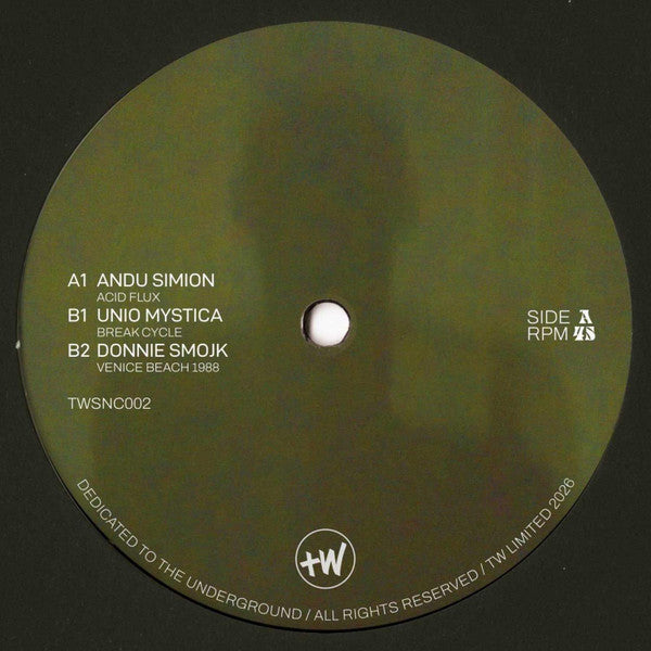 Andu Simion, Unio Mystica (4), Donnie Smojk : Acid Cycle 1988 EP (12", EP)