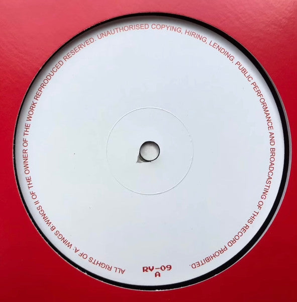Ricardo Villalobos : Wings (12")