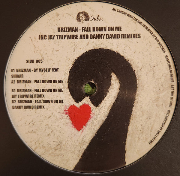 Brizman, Jay Tripwire, Danny David : Brizman - Fall Down On Me Inc Jay Tripwire And Danny David Remixes (12")