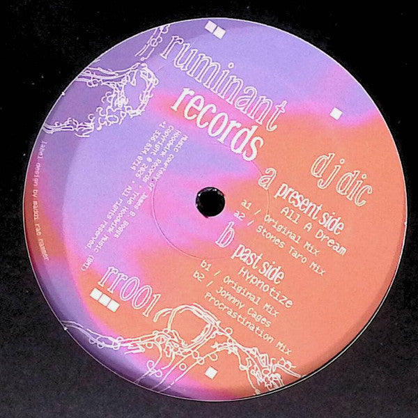 DJ Dic : All A Dream / Hypnotize (12")
