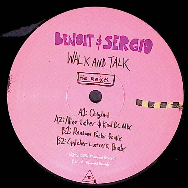 Benoit & Sergio : Walk And Talk (The Remixes) (12")