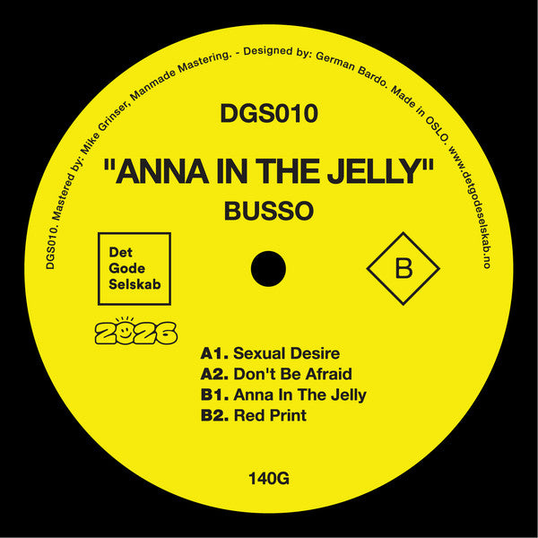 Busso (2) : Anna In The Jelly (12")
