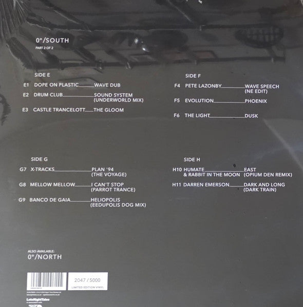 Sasha And John Digweed* : Northern Exposure Redux 0º /South (2xLP, Ltd, Num, RM, Sky)