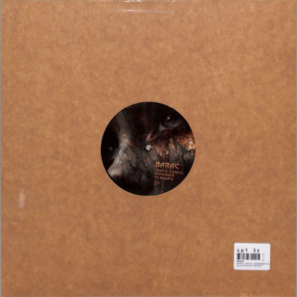 Barac : Inhale, Exhale, Remember To Breath (12", Rep)