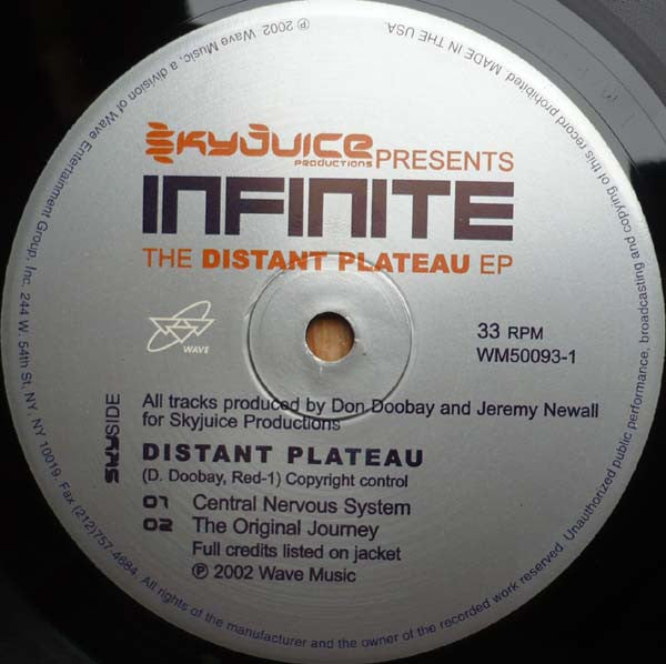 Skyjuice Productions Presents Infinite (2) : The Distant Plateau EP (12", EP)