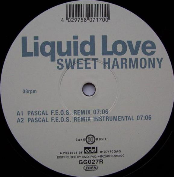 Liquid Love : Sweet Harmony (12")