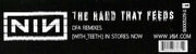 Nine Inch Nails : The Hand That Feeds (DFA Remixes) (12")