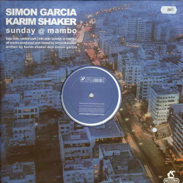 Simon Garcia & Karim Shaker* : Sunday @ Mambo (12")
