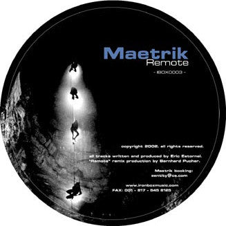 Maetrik : Remote EP (12", EP)