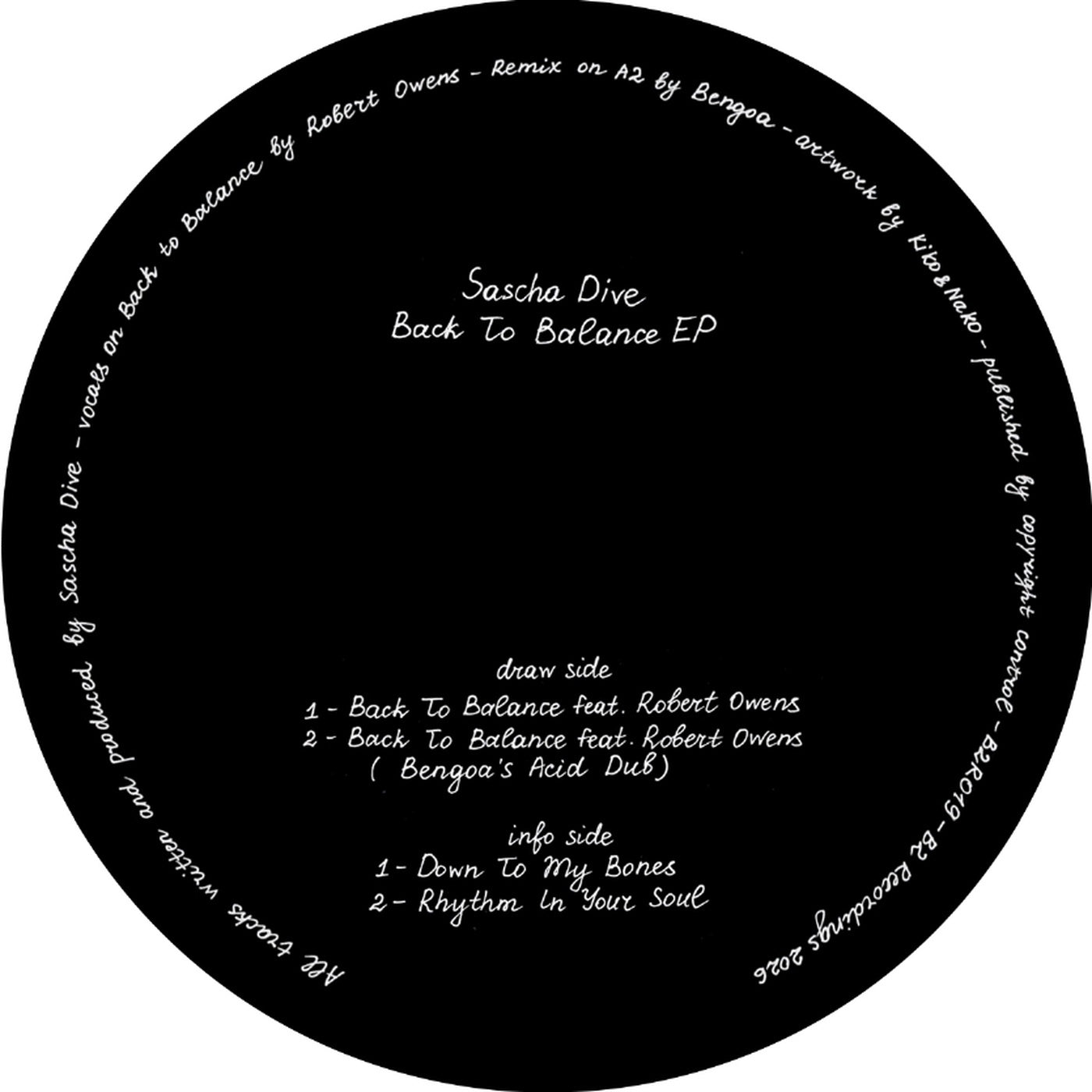 Sascha Dive - Back To Balance EP (B2 Recordings) (M)