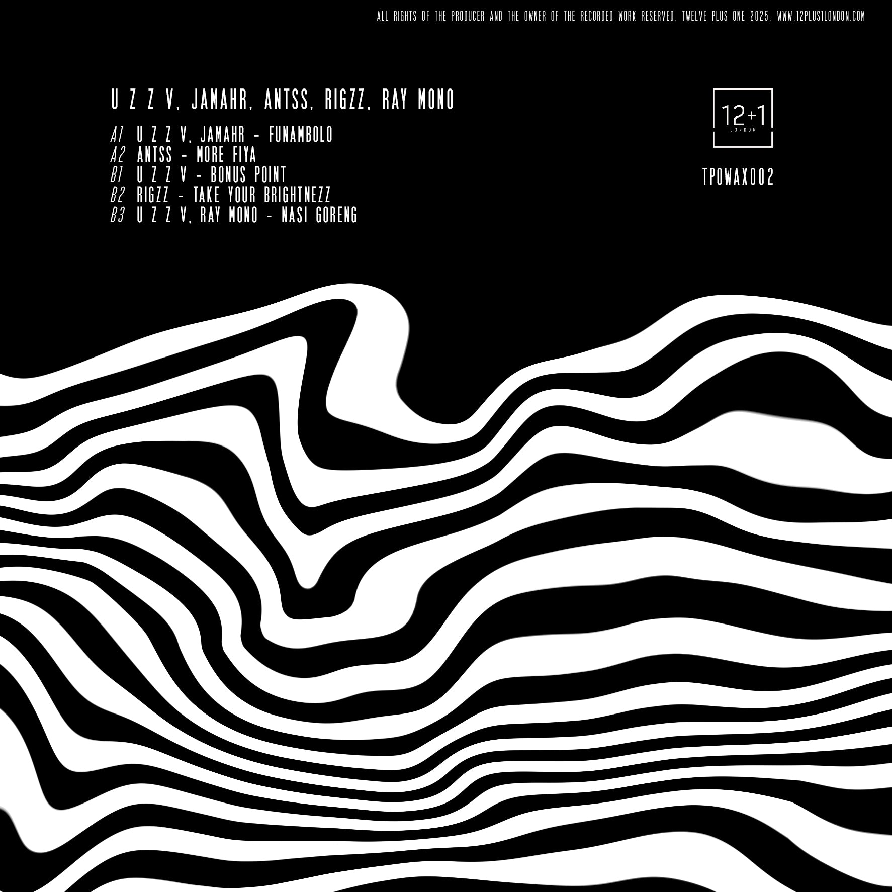 Various - U Z Z V & Friends (12+1 London) (M)